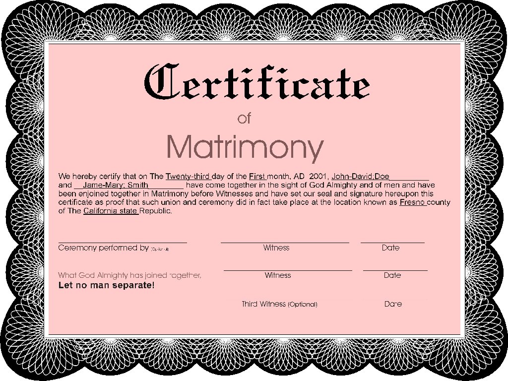 How can you find marriage license information?
